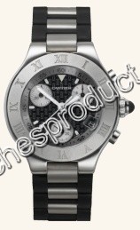 Cartier Black Dial Watch W10198U2