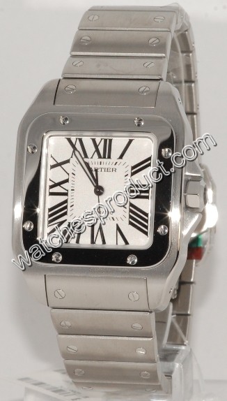 Cartier White Dial Mens Watch W200737G