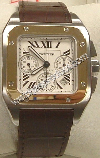 Cartier White Dial Mens Watch W20091X7