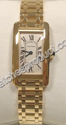 Cartier Tank Americaine W26015K2 Ladies Watch