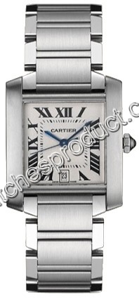 Cartier Tank Francaise W51022Q3 Mens Watch