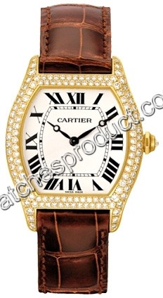 Cartier Silver Guilloche Dial Unisex Watch WA503751