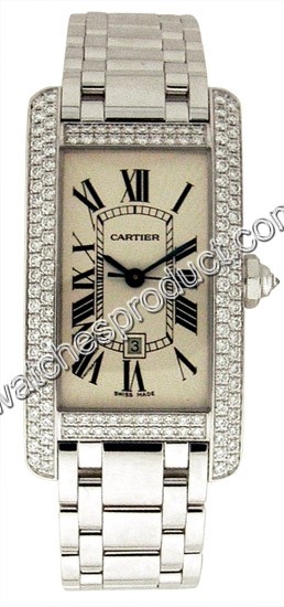 Cartier Tank American WB7026L1 Ladies Watch