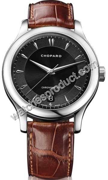 Chopard Black Baton Dial Watch 161907-1001