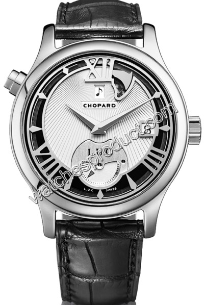 Chopard Silver Roman Numeral Dial Watch 161912-1001