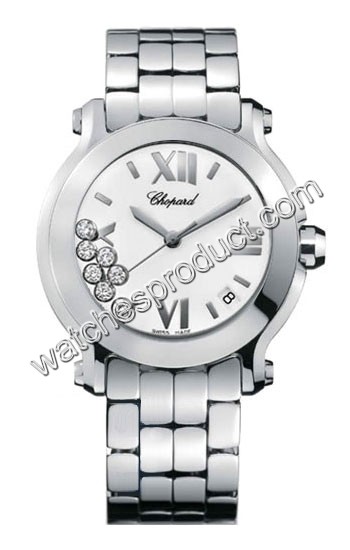 Chopard Quartz Ladies Watch 27-8477-WH