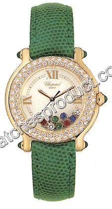 Chopard White Mother-of-pearl Dial Ladies Watch 276177-22-YG