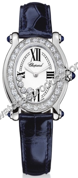 Chopard 277465-1006 White Gold set with Diamonds Watch