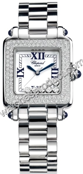 Chopard Steel & White Gold set with Diamonds Watch 278358-2004