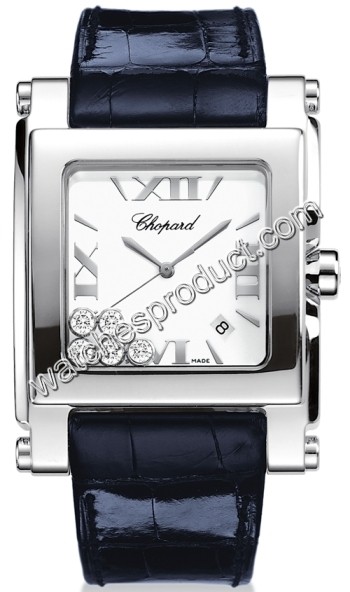 Chopard White Roman Numeral Dial Ladies Watch 288447-3001