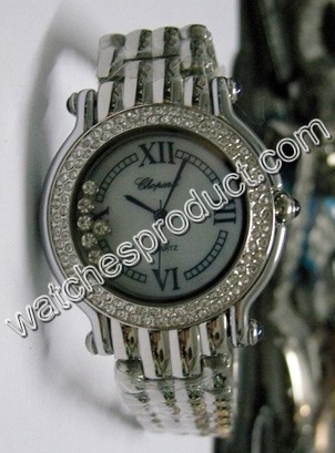 Chopard White Dial Ladies Watch 7816