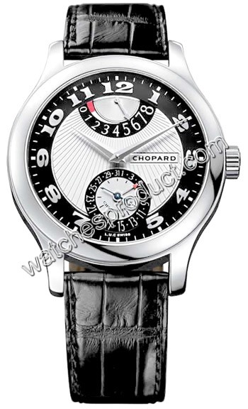 Chopard Silver Sunray-brushed Guilloche Dial Watch II-16-1903