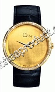 Christian Dior Gold set with Diamonds Watch CD043151A001