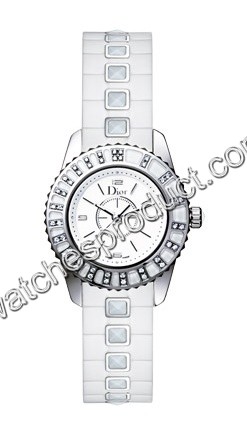 Christian Dior Christal Steel set with Diamonds Watch CD112113R001