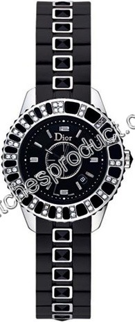 Christian Dior Christal Steel set with Diamonds Watch CD113115R001