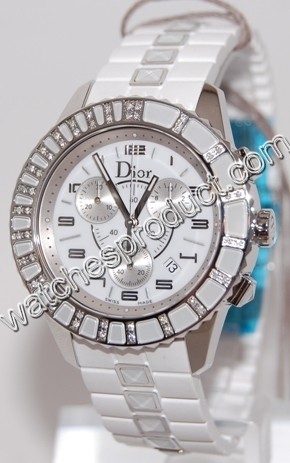 Christian Dior CD114311R001 Steel set with Diamonds Watch