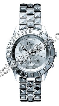 Christian Dior Steel set with Diamonds Watch CD114313M002