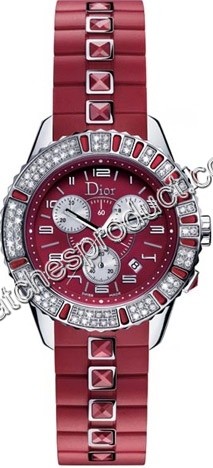 Christian Dior Christal Steel set with Diamonds Watch CD11431BR001