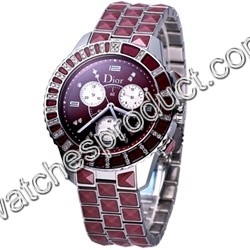 Christian Dior Steel set with Diamonds Watch CD11431GM001