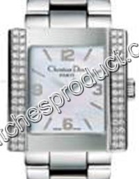 Christian Dior Riva Steel set with Diamonds Watch D98-1012MBCIN