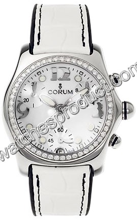 Corum White Dial Ladies Watch 196-151-47-0F09-EB30R