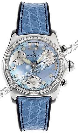 Corum Blue Dial Ladies Watch 196-151-47-0F11-PN95S