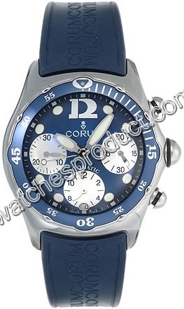 Corum Blue Dial Watch 285-180-20-0F73-EE40R