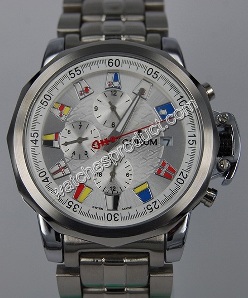 Corum Silver Dial Watch 8134