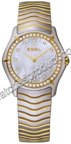 Ebel White Mother of Pearl Diamond Dial Watch 1215271