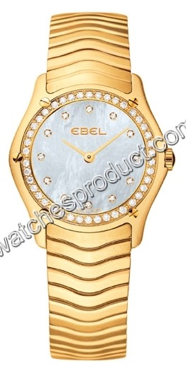 Ebel Yellow Gold set with Diamonds Watch 1215273