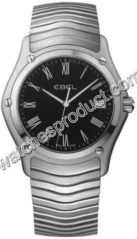 Ebel Black Roman Numeral Dial Watch 1215274