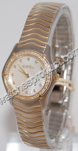 Ebel White Mother of Pearl Diamond Dial Watch 1215374