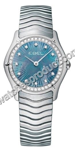 Ebel Classic Lady Steel set with Diamonds Watch 1215433