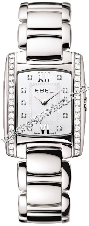 Ebel White Mother-of-pearl Dial Ladies Watch 1215607