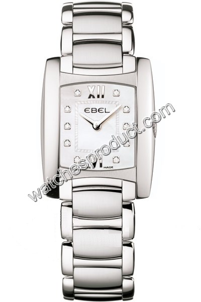 Ebel White Mother of Pearl Diamond Dial ladies Watch 1215776