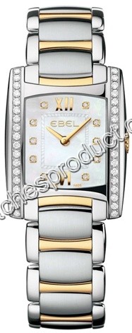 Ebel Steel & Gold set with Diamonds Watch 1215781