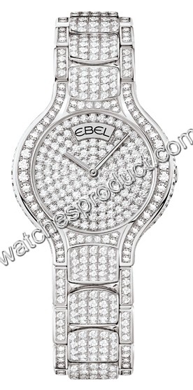 Ebel White Gold set with Diamonds Watch 1290098