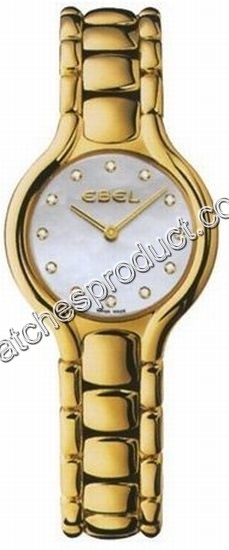 Ebel White Mother of Pearl With 12 Diamonds Dial Watch 80034119950