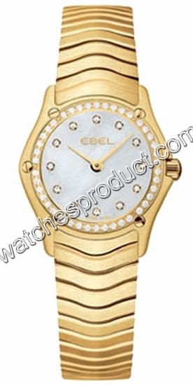 Ebel Mother of Pearl With 12 Diamonds Dial Watch 8003F149925