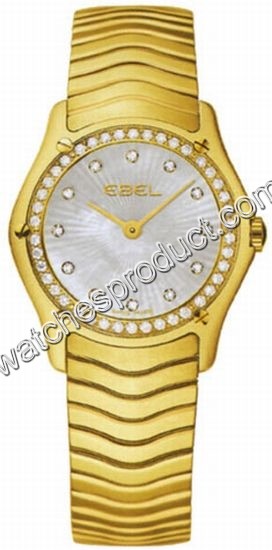 Ebel Sunburst Mother of Pearl Dial Watch 8256F2499925