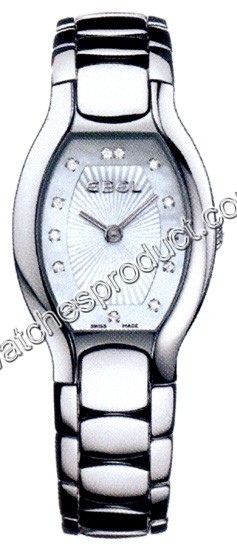 Ebel White Mother-of-pearl Guilloche Dial Watch 9656G21-99970