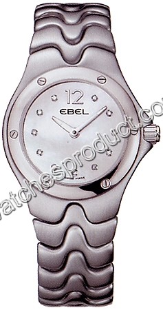 Ebel White Mother-of-pearl Dial Watch 9956K21-9811