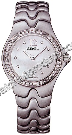 Ebel White Mother-of-pearl Dial Ladies Watch 9956K24-9811