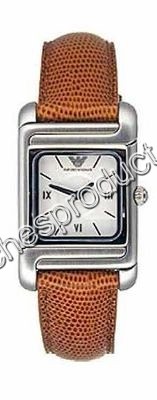 Emporio Armani White Textured Dial Ladies Watch AR0303