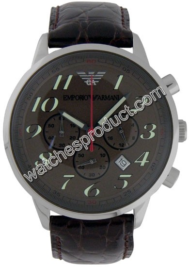 Emporio Armani Brown Dial Mens Watch ar0623