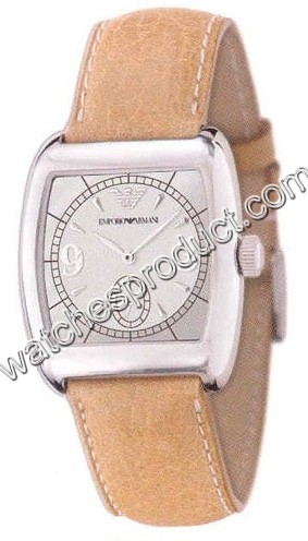 Emporio Armani Silver Dial Watch ar0903