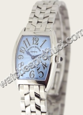 Franck Muller Blue Arabic Dial Watch 1752 QZ O AC B