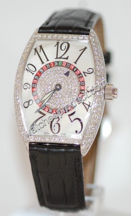 Franck Muller Steel set with Diamonds Watch 5850 Las Vegas