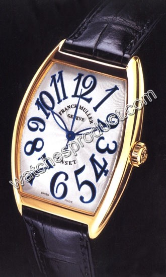 Franck Muller Yellow Gold Watch 5850-SC