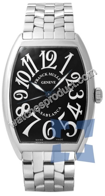 Franck Muller Black Dial Mens Watch 6850CASA-BLK